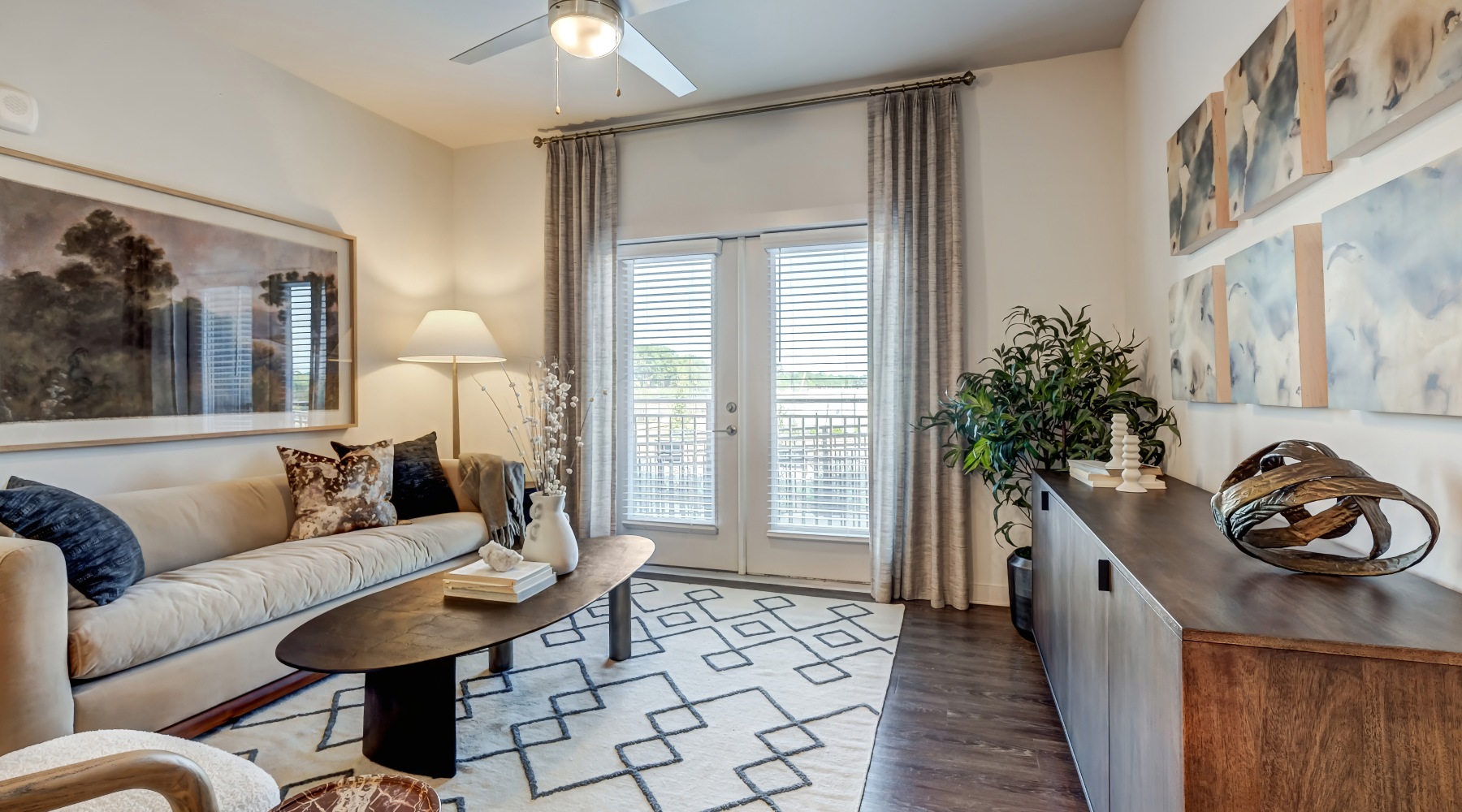 Interior apartment view